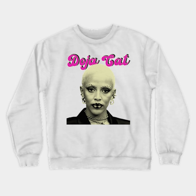 doja cat //Yakinlah Artisan Designs Crewneck Sweatshirt by Yakinlah Artisan Designs